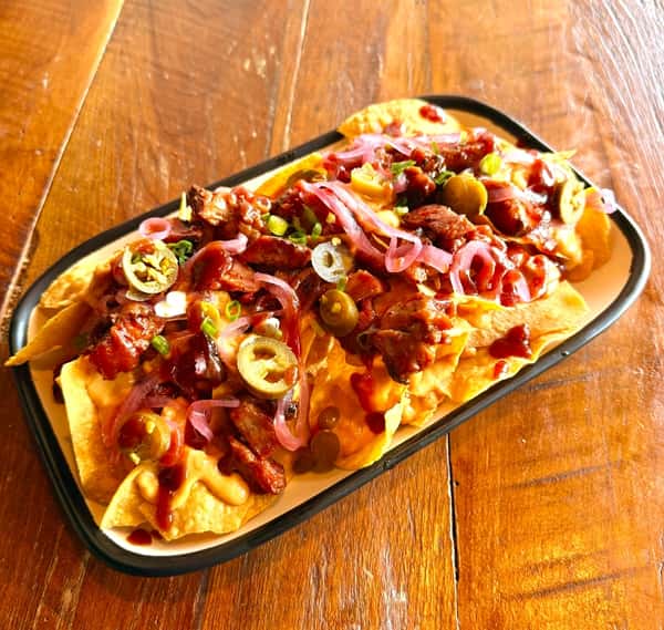 Pork Burnt Ends Nachos