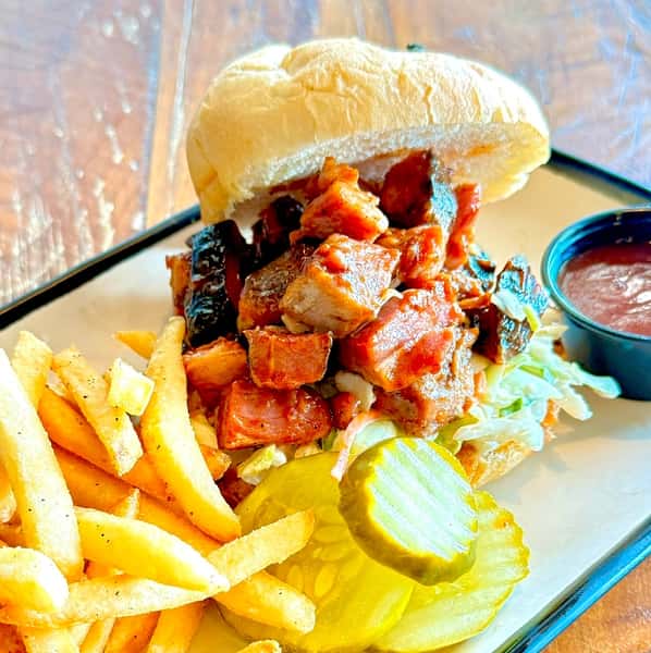 Pitmaster Burnt Ends Sandwich