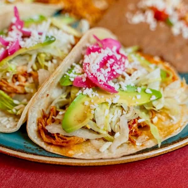 Chicken tacos at Don Diego Mexican Cuisine
