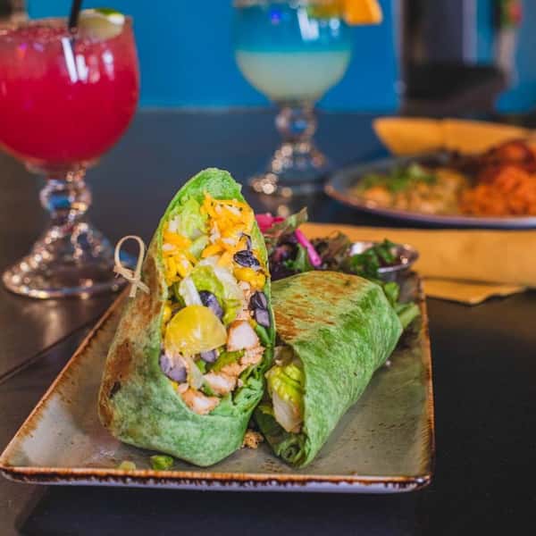 Southwest Chicken Wrap at Don Diego