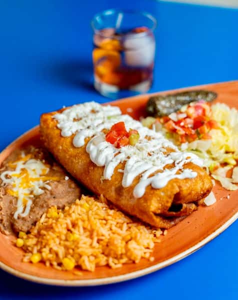 Chimichanga at Don Diego Mexican Cuisine