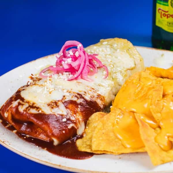 Smothered Burrito at Don Diego Mexican Cuisine