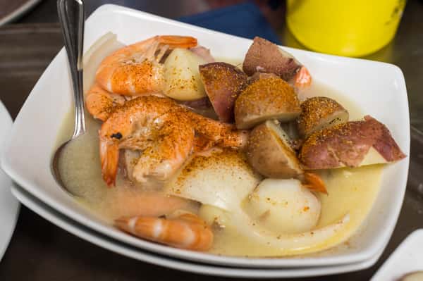 Steamed Shrimp