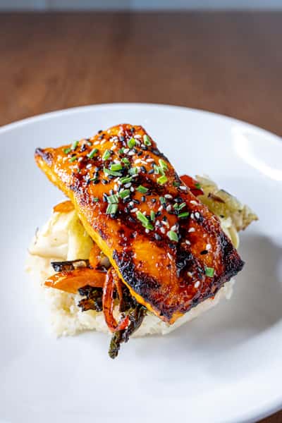 Honey Gochujang Salmon