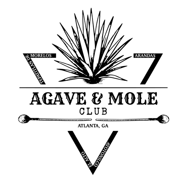 Agave and Mole Club_Logo Black PNG