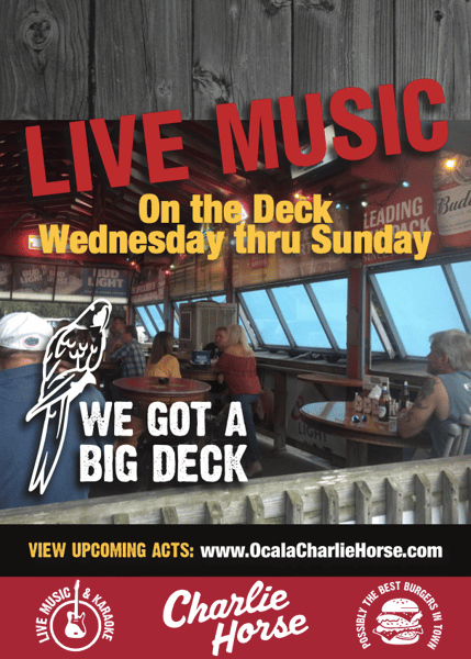 Live Music Wed thru Sun