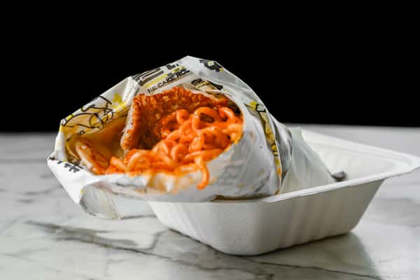 Ramen Scallion Wrap