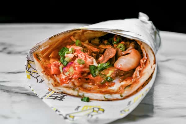 Bulgogi Scallion Wrap