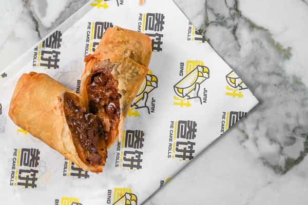 Cookie Dough Spring Roll