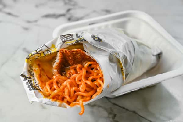 Ramen Scallion Wrap
