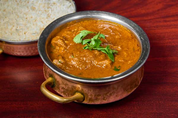 Lamb Curry with Chawal