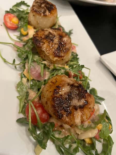 Pan Seared Scallops
