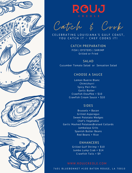 Catch & Cook & Rouj Creole