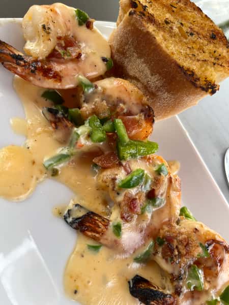 Jalapeño + Bacon Grilled Shrimp