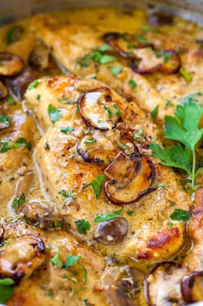 Pollo e Marsala