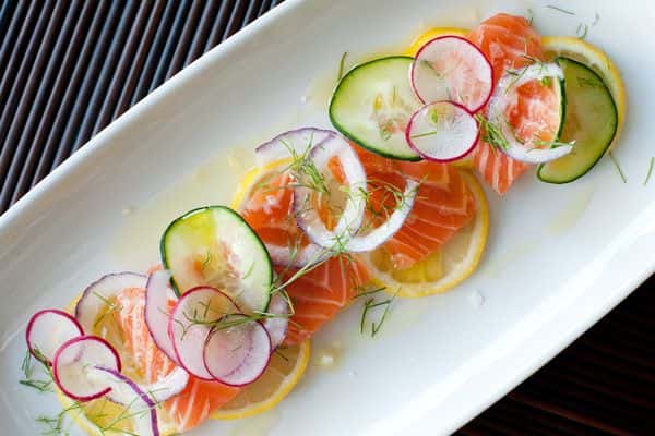Salmon Crudo 