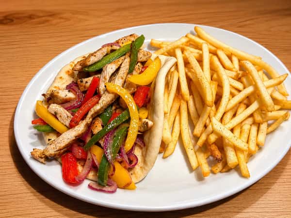 Italian Chicken Fajita Pita