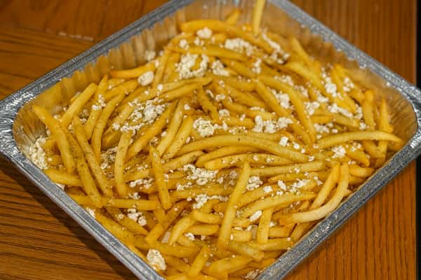 Greek Fries (Half Tray) Family Style