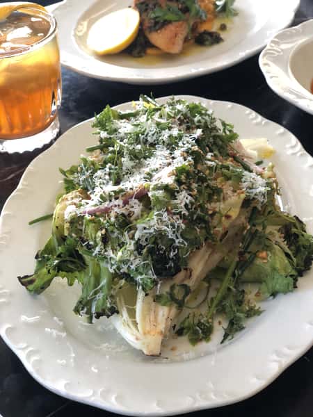 Grilled Escarole Salad