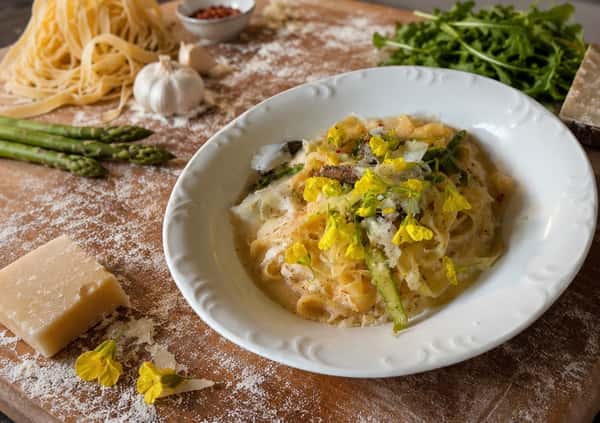 Morel Mushroom Pasta