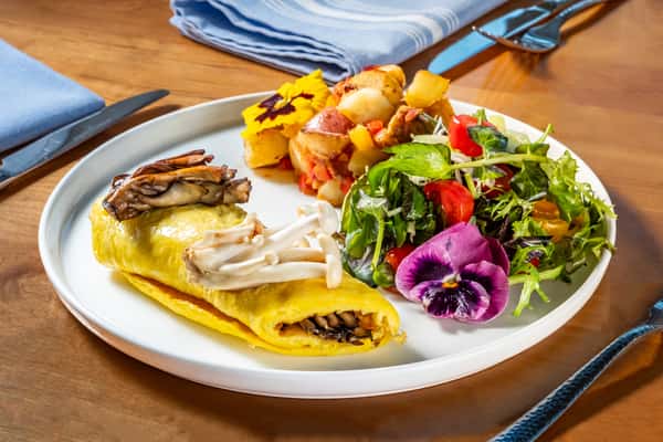 Kennett Square Mushroom Omelet