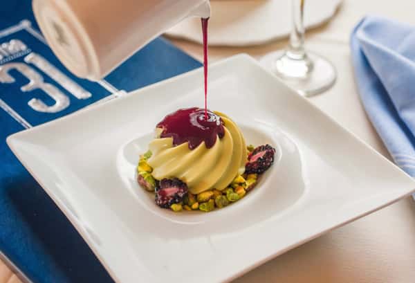 Pistachio Panna Cotta