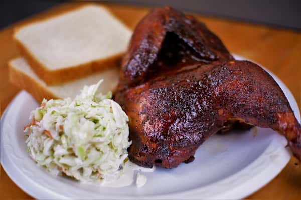 BBQ Half Chicken Plate