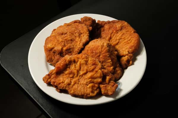 Fried Boneless Pork Chops (2)