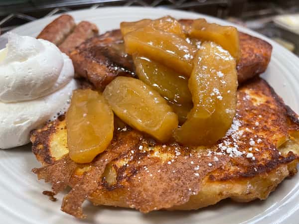Apple Fritter French Toast