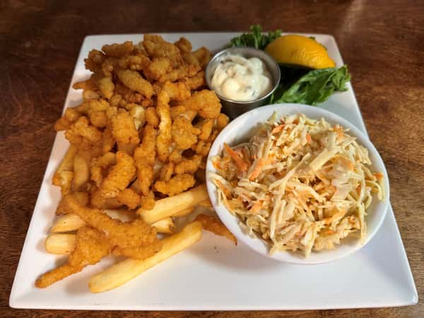 CLAM STRIPS & FRIES