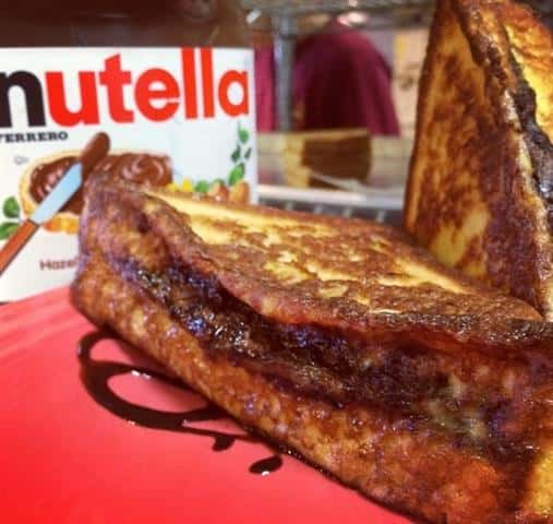 NUTELLA FRENCH TOAST