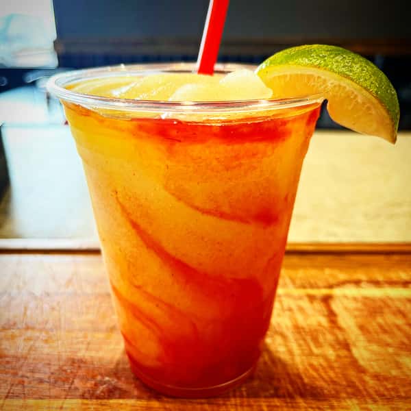 Straw/Mango Marg Swirl