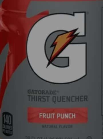 1/2 Gallon Gatorade Fruit Punch