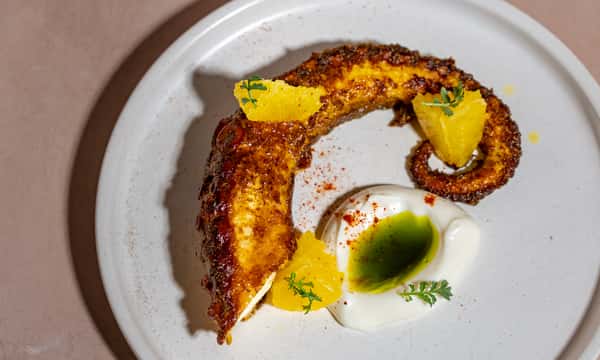 Slow Cooked Octopus