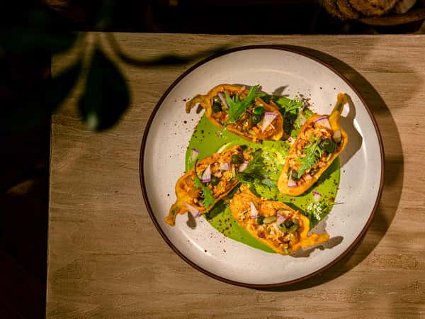 Crispy Sambal Peppers