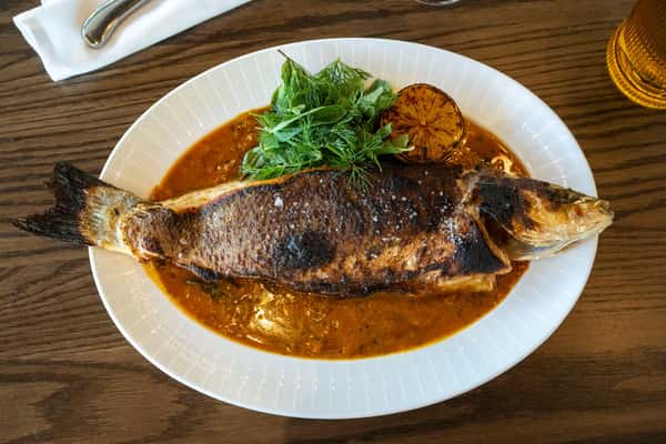 STUFFED WHOLE BRANZINO