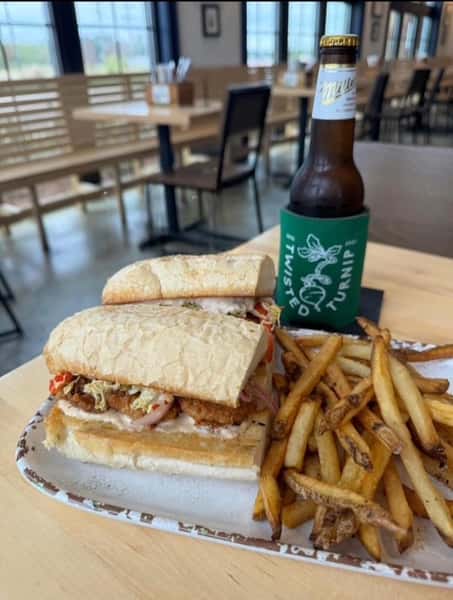Friday-Shrimp Po boy