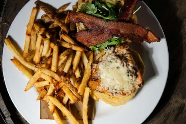 Honey-Peach Grilled Chicken Sandwich
