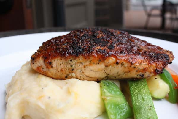 Barbeque Grilled Salmon
