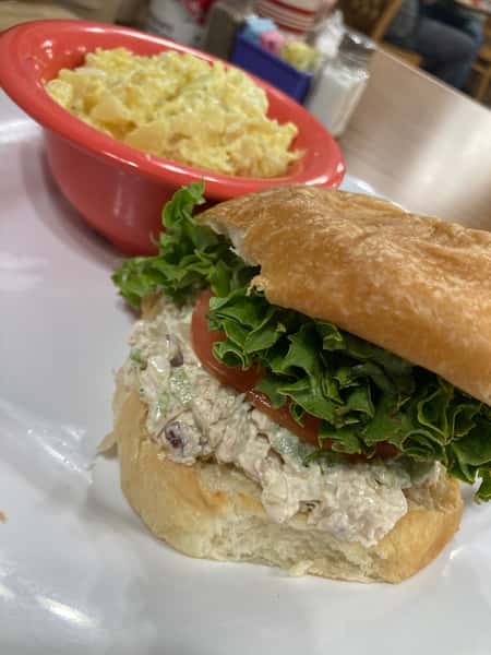 Trickin' Chicken Salad Croissant