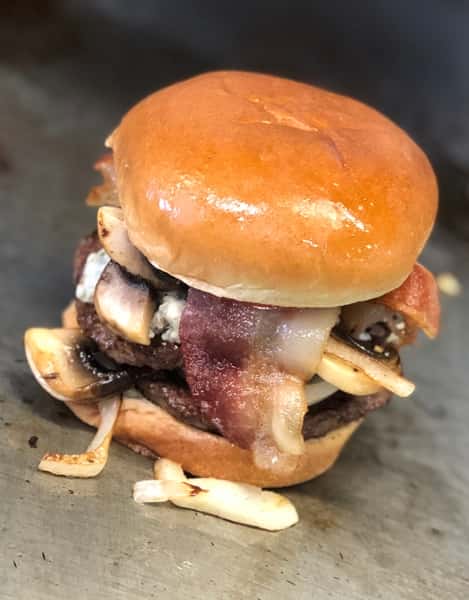 Mushroom Swiss Burger