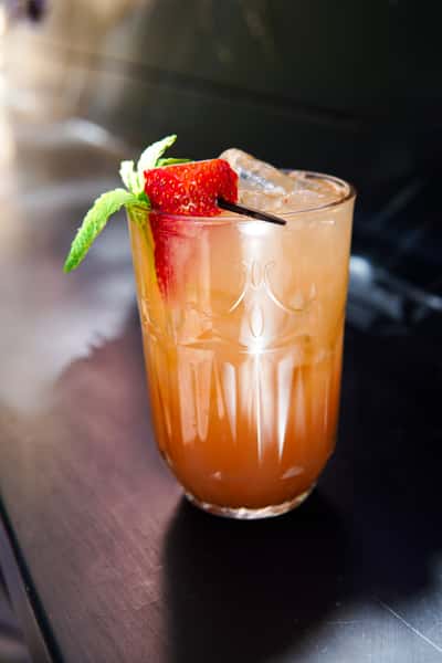 Strawberry Rhubarb Quencher