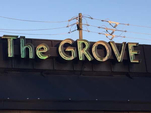 The Grove sign