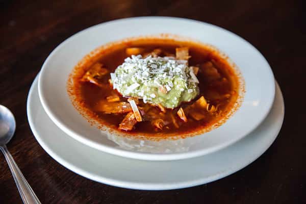 sopa azteca