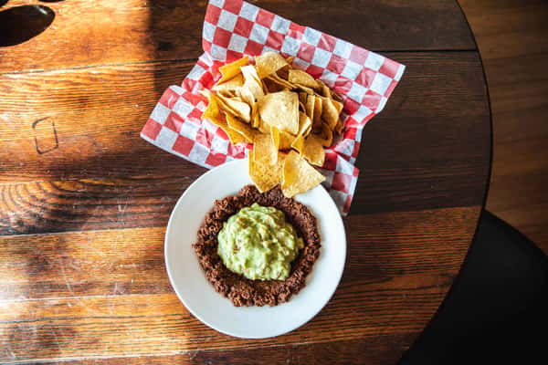 guac and chorizo
