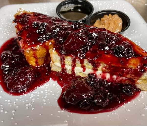 Mixed Berry Stuffed French Toast