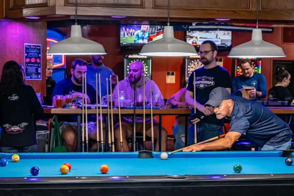 Waiting to play pool