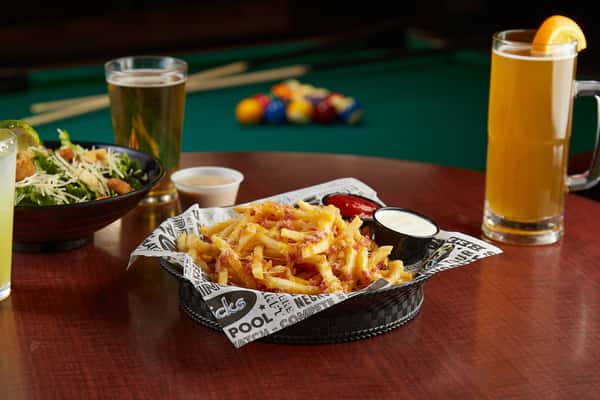 Loaded french fries or tater tots