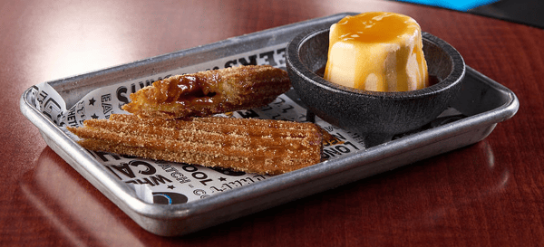 Churros with Ice Cream