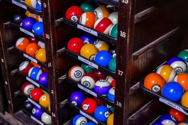 pool balls